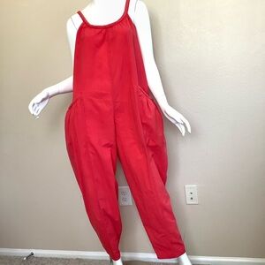 Stylish Red Jumpsuit for Women